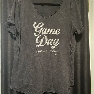 Gray 'Game Day Kinda Day' T-Shirt